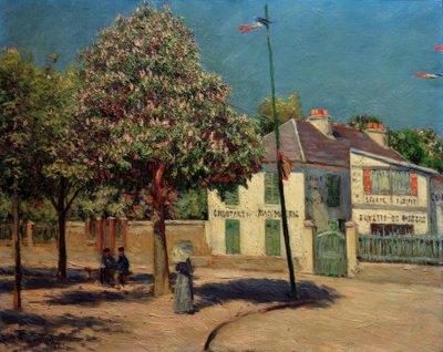 The Walk in Argenteuil by Gustave Caillebotte
